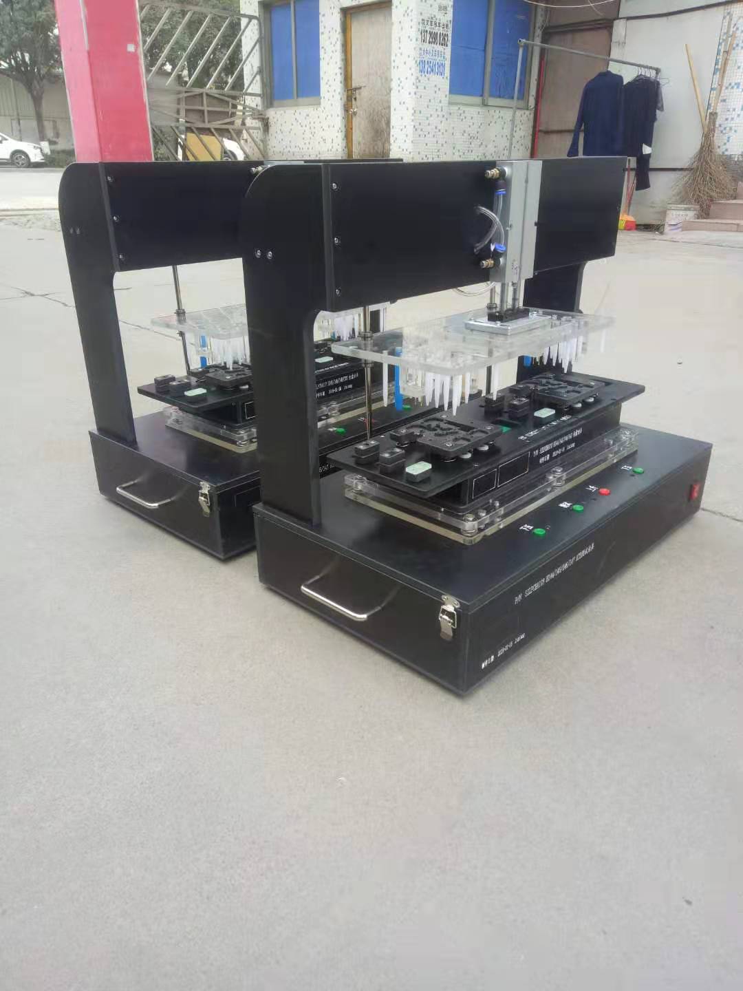 气动半成品ATE测试治具5