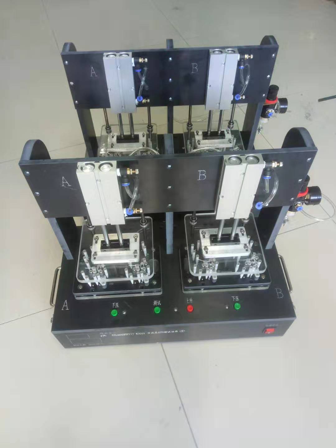 气动半成品ATE测试治具8